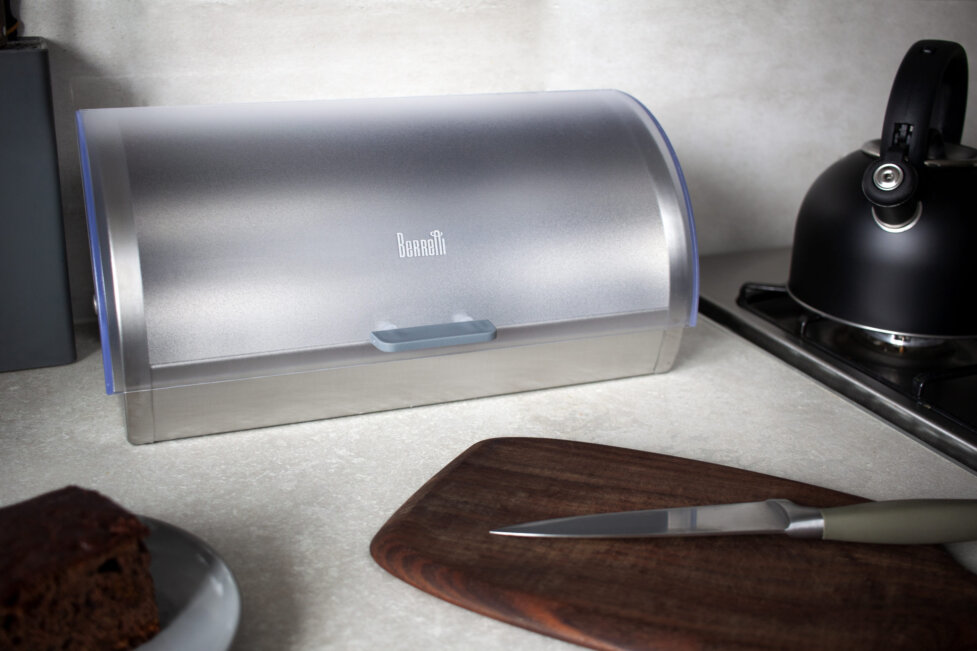 La Pitta stainless steel bread box 39,5 cm