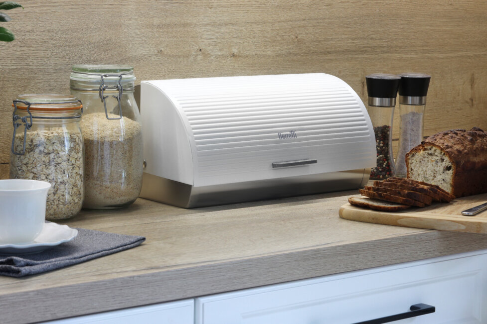 Panini stainless steel bread box 39,5 cm